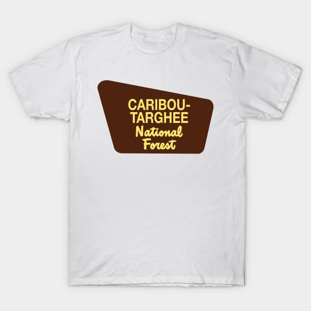 Caribou-Targhee National Forest T-Shirt by nylebuss